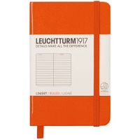 Блокнот Leuchtturm1917 Мини A7 в линейку оранжевый 171 стр.