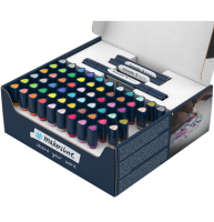 Маркеры для скетчинга Paint It Schneider набор 72 предмета с пером-кистью