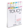 Купить набор маркеров для скетчинга Touch Brush 6 штук пастельные цвета в магазине товаров для скетчинга ПРОСКЕТЧИНГ с доставкой по РФ