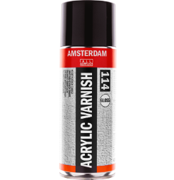 Спрей-лак для акрила глянцевый Amsterdam Acrylic Varnish Gloss 114 аэрозоль 400 мл