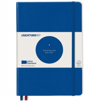 Блокнот Leuchtturm «Bauhaus Edition» А5 в точку королевский синий 251 стр.