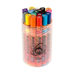 Набор акриловых маркеров Molotow ONE4ALL "Основной" 20 шт / 2 мм