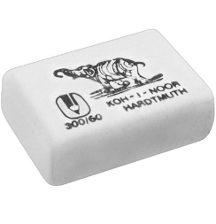 Ластик классический Koh-I-Noor Elephant 300/60 из натурального каучука 31х21х8 мм