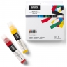 Набор широких акриловых маркеров Liquitex Paint Marker Classic 6 цветов перо 15 мм (базовые)