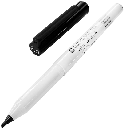 Каллиграфическое перо-ручка Sakura Calligraphy Pen Black / выбор толщины пера
