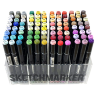 Пенал-органайзер пластиковый для 96 маркеров Sketchmarker настольный прозрачный купить в магазине маркеров для рисования ПРОСКЕТЧИНГ с доставкой по РФ и СНГ