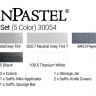 Набор пастели PanPastel Starter Greys 5 серых цветов в контейнерах по 9 мл