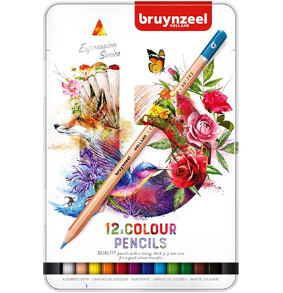 Набор цветных карандашей Bruynzeel Expression 12 цветов