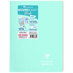 Тетрадь в клетку Koverbook ClaireFontaine мятная А4 / 80 листов / 90 гм