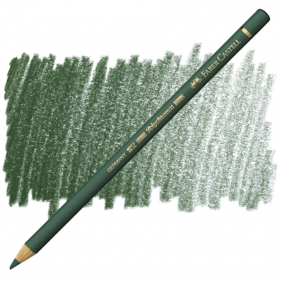 Карандаш художественный Faber-Castell Polychromos 165 зеленый можжевельник