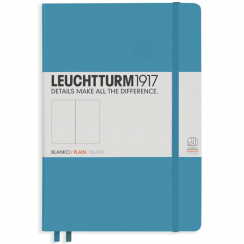 Записная книжка Leuchtturm «Medium» A5 нелинованная нордический синий 251 стр.