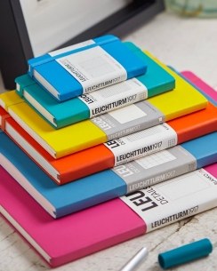 Блокнот Leuchtturm1917 Мини A7 в линейку изумрудный 171 стр.