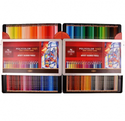 Карандаши цветные Polycolor Koh-I-Noor набор 144 цвета в пеналах