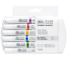 Набор маркеров Pigment Marker Winsor & Newton 6 Rich Tones (насыщенные оттенки) для рисования купить в художественном магазине Скетчинг Про с доставкой по РФ и СНГ