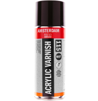 Спрей-лак для акрила матовый Amsterdam Acrylic Varnish Matt 115 аэрозоль 400 мл
