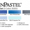 Набор пастели PanPastel Starter Blue 5 голубых цветов в контейнерах по 9 мл
