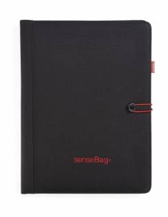 Папка-планшет для зарисовок SenseBag Drawing Pad тканевая черная А4