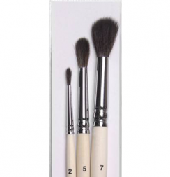 Набор кистей Roubloff ЭКО №52 имитация белки круглые № 2, 5, 7