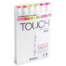 Купить набор маркеров для скетчинга Touch Brush 6 штук флюоресцентные цвета в магазине товаров для скетчинга ПРОСКЕТЧИНГ с доставкой по РФ