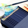 Акварельные карандаши купить Faber Castell Art Grip Aquarelle профессиональные цветные в наборе 38 цвета с кистью в магазине  товаров для скетчинга и рисования ПРОСКЕТЧИНГ - Коллекционное издание в кожаном кейсе