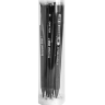 Набор чернографитных палочек Bruynzeel Graphite Sticks 6B 12 штук в тубе купить в художественном магазине Скетчинг Про с доставкой по РФ и СНГ