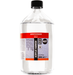 Лак для акрила матовый Amsterdam Acrylic Varnish Matt 115 во флаконе 1000 мл