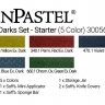 Набор пастели PanPastel Starter Extra Dark 5 экстра темных цветов по 9 мл