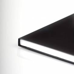 Блокнот в клетку Rhodiactive Exabook твердая обложка черный А4 / 80 листов / 90 гм