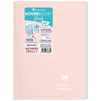 Тетрадь в клетку Koverbook ClaireFontaine пудровая А4 / 80 листов / 90 гм