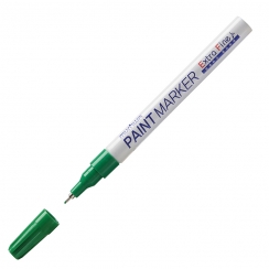 Маркер-краска MunHwa Extra Fine Paint Marker зеленый 1 мм нитро-основа