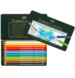 Набор акварельных карандашей Albrecht Durer Faber Castell 12 цветов