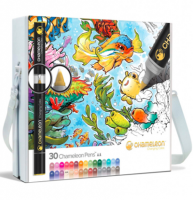 Набор маркеров Chameleon Color Tones 30 в чемодане (маркеры + комплектующие)