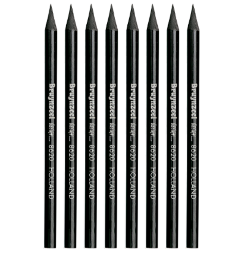 Набор чернографитных палочек Bruynzeel Graphite Sticks 4B 12 штук в тубе