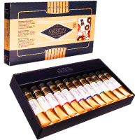 Набор акварельных красок Mijello Mission Gold Watercolor 12 цветов в тубах 7 мл