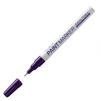 Маркер-краска MunHwa Extra Fine Paint Marker фиолетовый 1 мм нитро-основа