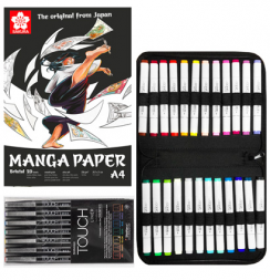 Набор для скетчинга Sketchbox "From Japan with Love" 24 маркера COPIC CLASSIC