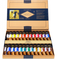 Набор акварельных красок Mijello Mission Gold Watercolor Pure Pigment  24 цвета в тубах 15 мл