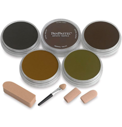 Набор пастели PanPastel Starter Earth Tones 5 цветов по 9 мл