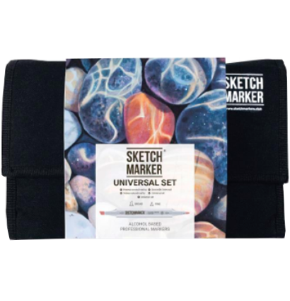 Набор маркеров Скетчмаркер / Sketchmarker "Universal Set - Универсальный набор" 24 цвета в сумке