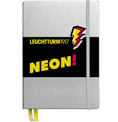 Записная книжка Leuchtturm «Neon» A5 в точку неон/желтый 251 стр.