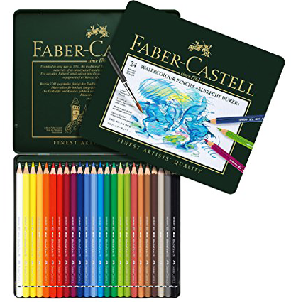 Набор акварельных карандашей Albrecht Durer Faber Castell 24 цвета