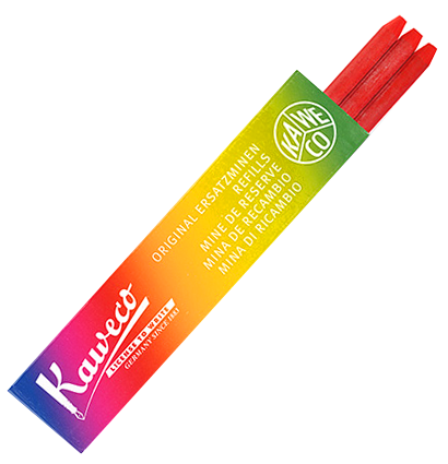 Грифель для механических карандашей Kaweco 3шт 5.6мм красный