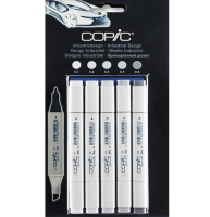 Набор маркеров COPIC CLASSIC 5 Industrial Design в блистере (промышленный дизайн)