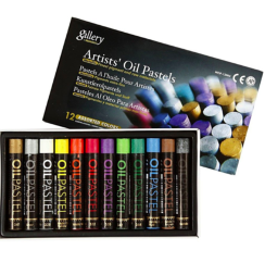 Пастель Mungyo Gallery Oil Pastel масляная профессиональная 12 цветов (металлик)