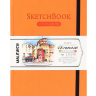 Скетчбук для акварели Малевичъ Veroneze оранжевый с хлопком А5 / 50 листов / 200 гм купить в магазине для художников Скетчинг Про с доставкой по всему миру
