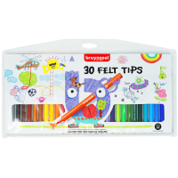 Набор фломастеров Bruynzeel Kids набор 30 штук с классическим пером