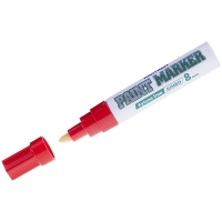 Маркер-краска MunHwa Jumbo Chisel красный 8 мм нитро-основа