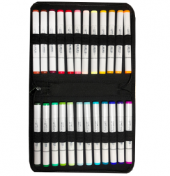 Набор для иллюстрации с маркерами Sketchbox "Illustration" 24 COPIC SKETCH