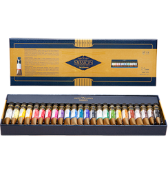 Набор акварельных красок Mijello Mission Gold Watercolor 24 цвета в тубах 7 мл
