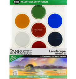 Набор пастели PanPastel Starter Landscape 7 цветов "Пейзаж"
